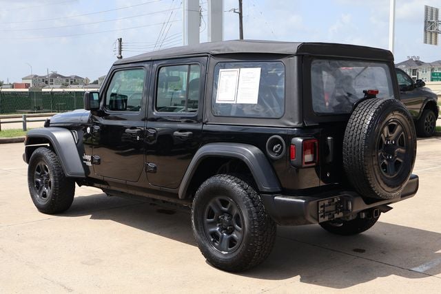 2018 Jeep Wrangler Unlimited Unlimited Sport