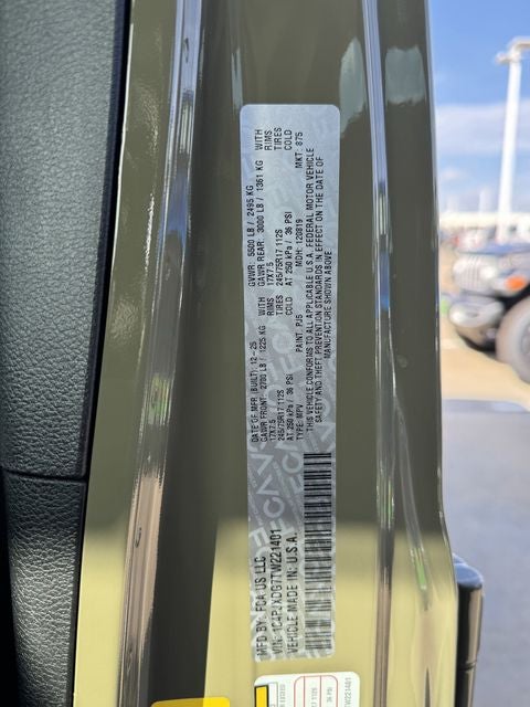 2026 Jeep Wrangler Sport S