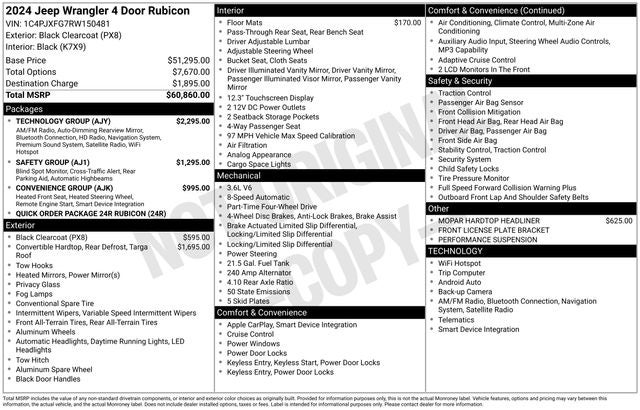 2024 Jeep Wrangler Rubicon