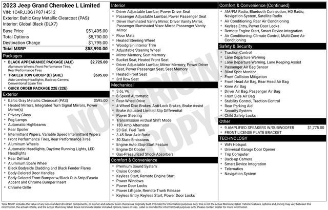 2023 Jeep Grand Cherokee L Limited