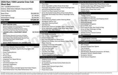 2026 RAM Ram 1500 Laramie