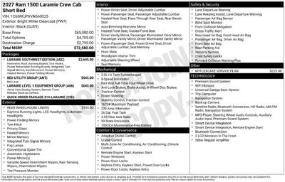 2027 RAM Ram 1500 Laramie