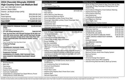 2024 Chevrolet Silverado 2500HD High Country