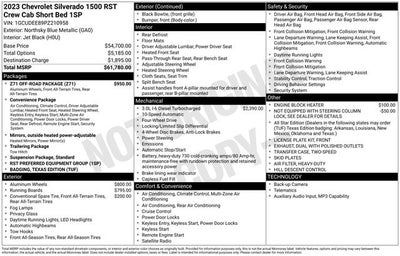 2023 Chevrolet Silverado 1500 RST