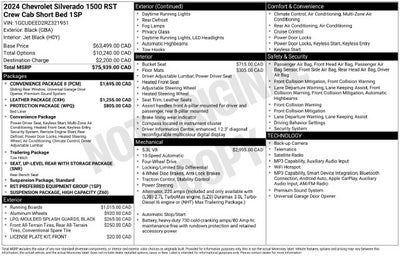 2024 Chevrolet Silverado 1500 RST