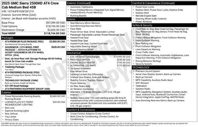 2025 GMC Sierra 2500HD AT4
