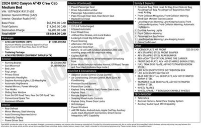 2024 GMC Canyon AT4X