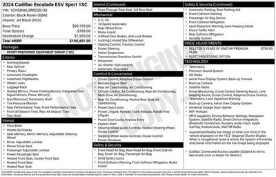2024 Cadillac Escalade ESV Sport