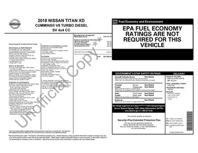 2018 Nissan TITAN XD SV