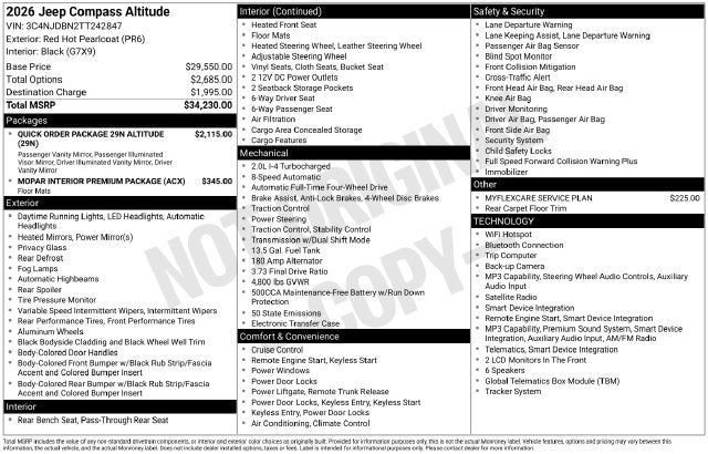 2026 Jeep Compass Latitude