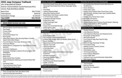 2022 Jeep Compass Trailhawk