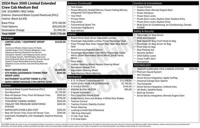 2024 RAM Ram 3500 Limited