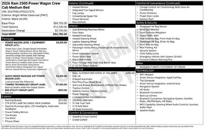 2026 RAM Ram 2500 Power Wagon