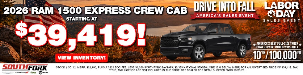 2026 RAM 1500 Express Crew Cab
