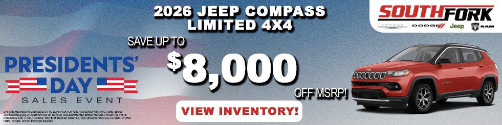 2026 Jeep Compass Limited 4X4 in Manvel TX