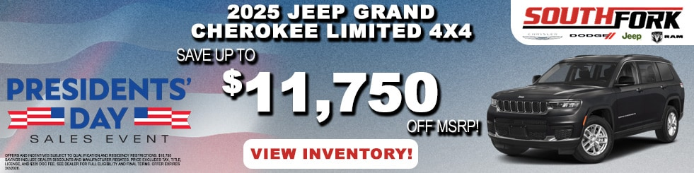 2025 Jeep Grand Cherokee Limited 4X4 in Manvel TX
