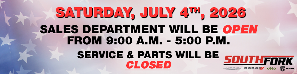 4th of July Hours