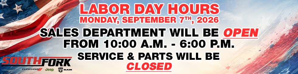 Labor Day Hours